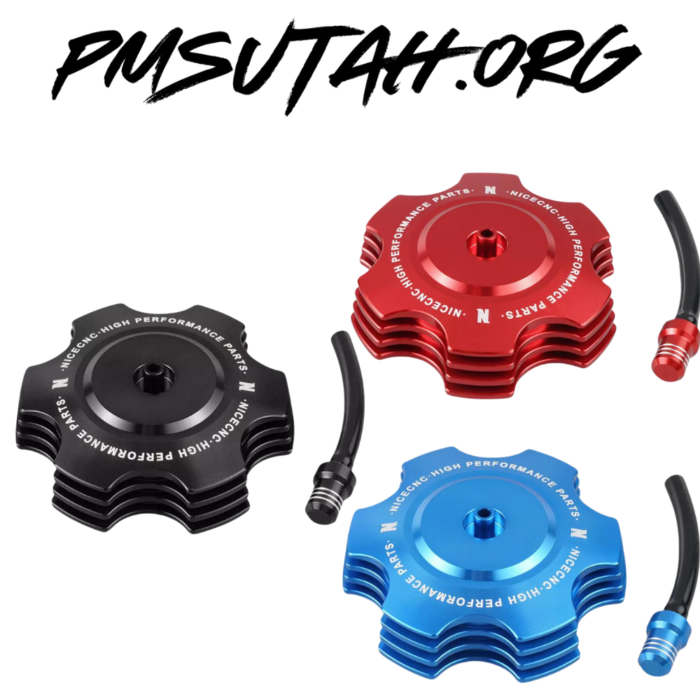 Yamaha ATV UTV Tusk or Nicecnc Billet Aluminum Gas Tank Cap Fuel Petrol