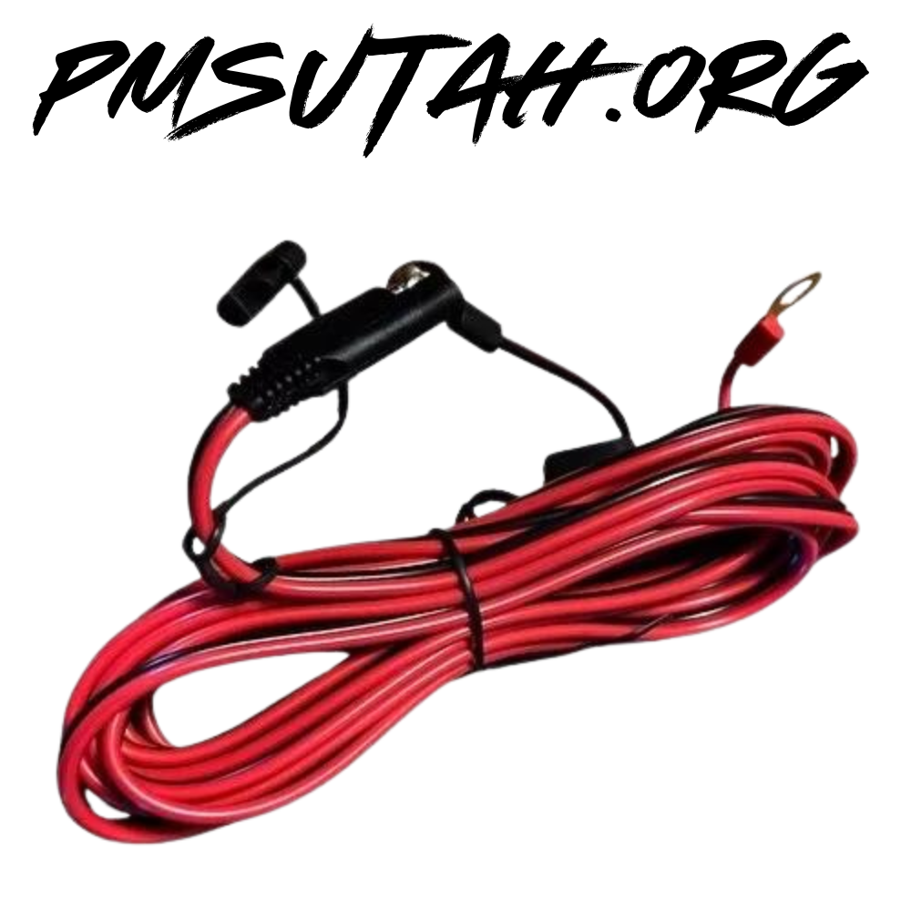 Ring Battery Charger Cord Cable Plug In Adaptor Tender Quick Disconnect ATV UTV SXS - PMSUTAH